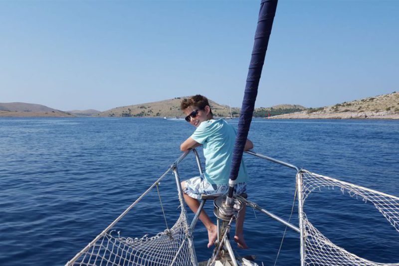zeilen naar de Kornati eilanden