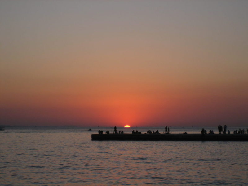 zonsondergang Zadar zonsondergang-riva-zadar