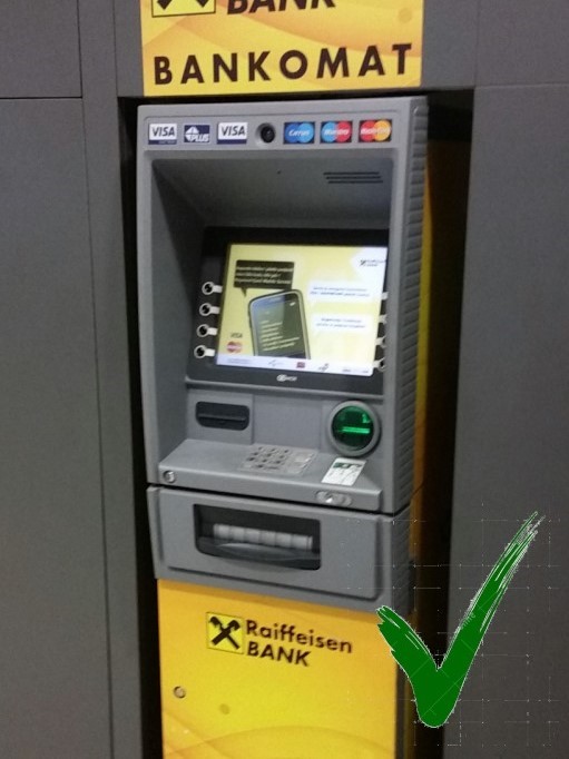 Bankautomaat Rafeissenbank