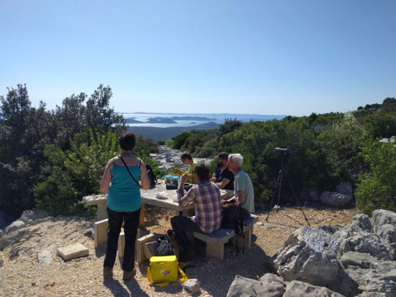 picknick met prachtig panorama