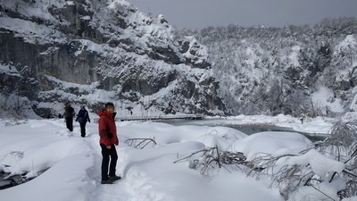 Plitvice winter