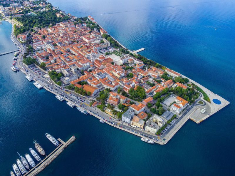 historische stad Zadar, Kroatië