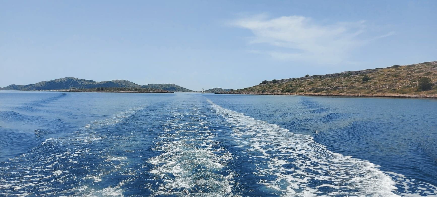 Kornati eilanden met zeilboot